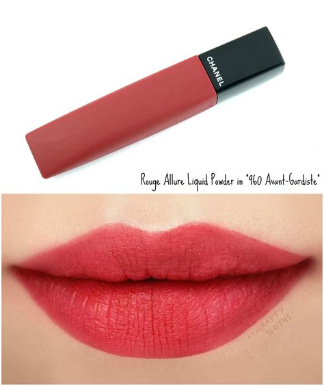 chanel rouge allure liquid powder avant gardiste